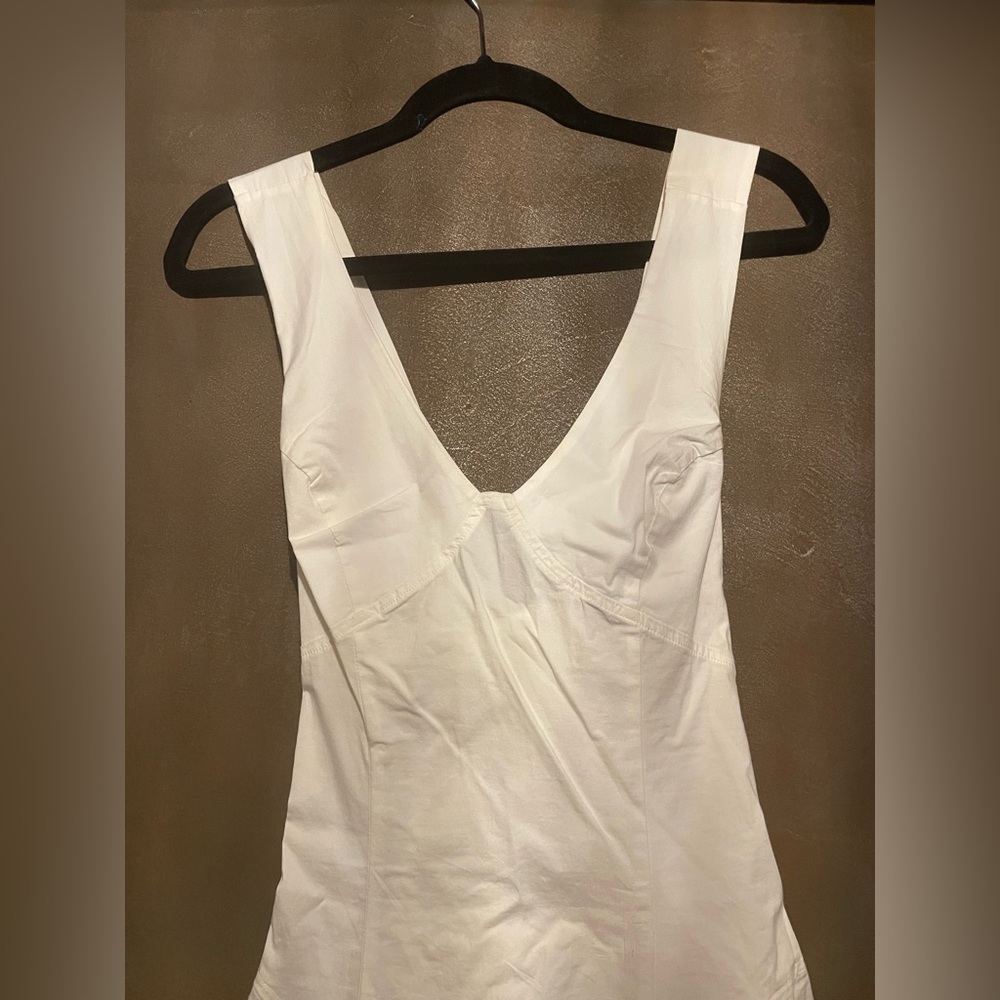 Free People White Midi Dress - Picture 2 of 8